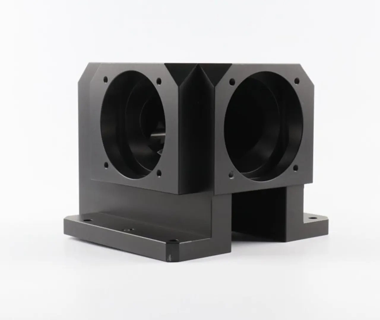 Case Study Optical Path Reference Support P1-VER3 Flange Version (6061 Aluminum Alloy) (3)